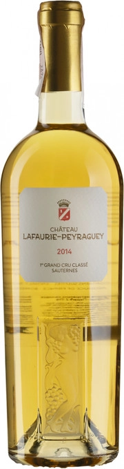 Вино Chateau Lafaurie-Peyraguey 1er Grand Cru Classe Sauternes AOC  2017 750 мл