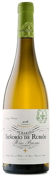 Вино Senorio de Rubios Albarino Seleccion Rias Baixas DO  2024  750 мл