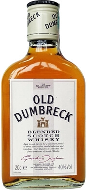 Виски  Old Dumbreck  Blended Scotch Whisky  200 мл