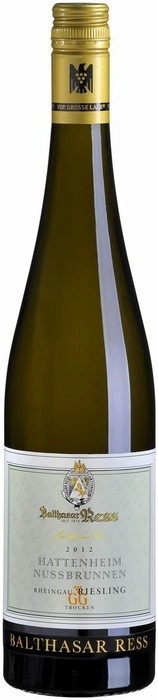Вино Balthasar Ress  Hattenheim Nussbrunnen  Rheingau Riesling GG trocken  2016 1500 мл