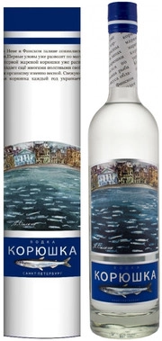 Водка Корюшка в тубе 500 мл