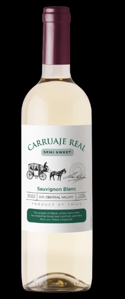 Вино Carruaje Real Sauvignon Blanc 2022  750 мл 12,5%
