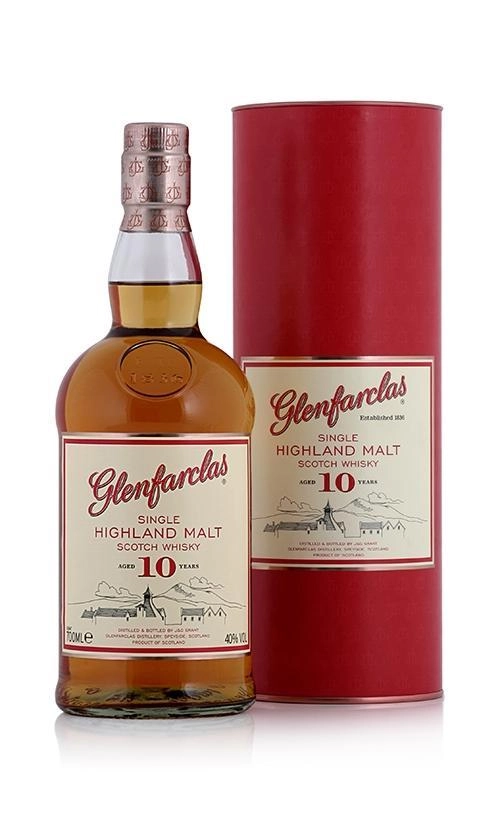 Виски Glenfarclas 10 years in tube  50 мл