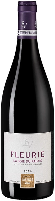 Вино   Domaine Lafarge Vial  Fleurie "La Joie de Palais" AOC   Домен Лафарж Виаль  Флери Ла Жуа дю Пале   2021 750 мл