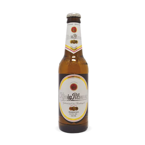 ПИВО KÖNIG PILSENER  КЁНИГ ПИЛСНЕР  стекло 500 мл