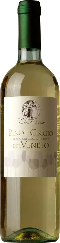Вино Di Vi Vine, "Di Luccio" Pinot Grigio del Veneto IGT,"Ди Люччио" Пино Гриджио дель Венето, 2012, 0.75 л