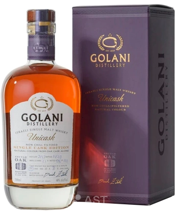 Виски Golani Unicask Nectar Oak Single Malt  Gift Box  700 мл 46 %