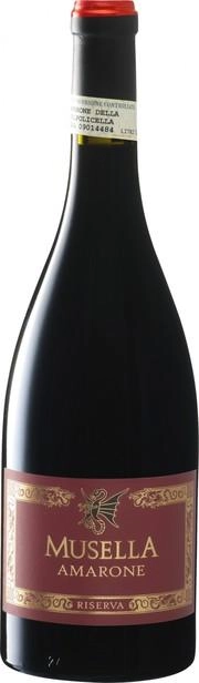 Вино Musella Amarone della Valpolicella DOC Riserva Музелла Амароне делла Вальполичелла Ризерва 2012 750 мл