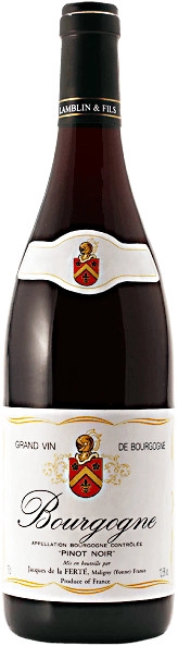 Вино Jacques de la Ferte Bourgogne Pinot Noir AOC   750 мл
