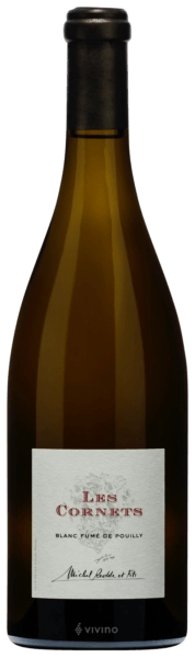 Вино   Michel Redde Les Cornets Blanc Fumé de Pouilly    Ле Корне Блан Фюме де Пюйи AOC Мишель Рэд э Фис  2018 750 мл