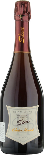 Шампанское Olivier Horiot Seve En Barmont Extra Brut Rose de Saignee Champagne AOC  2005 1500 мл