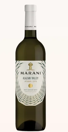 Вино Telavi Wine Cellar Marani Alazani Valley Алазанская Долина Марани  белое 750 мл