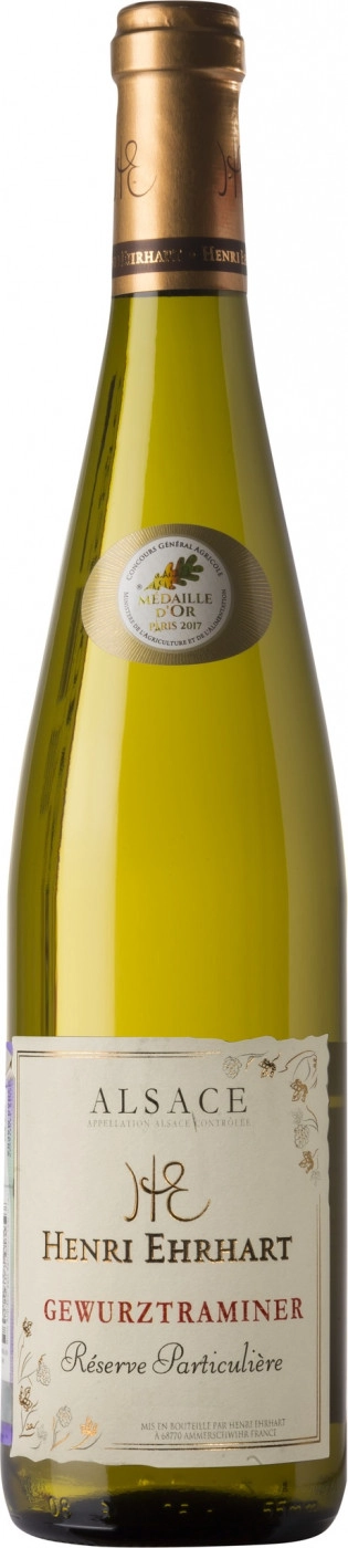 Вино Henri Ehrhart  Gewurztraminer  Alsace  750 мл