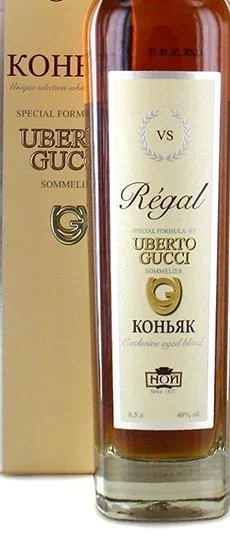 Коньяк Noy Rеgal by Uberto Gucci VS 3 Years Old Ной Гуччи Регал ВС трехлетний 500 мл