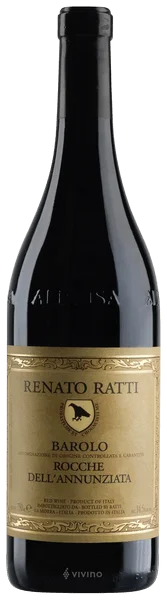 Вино Renato Ratti Barolo Rocche dell'Annunziata 2017 750 мл 14,5%