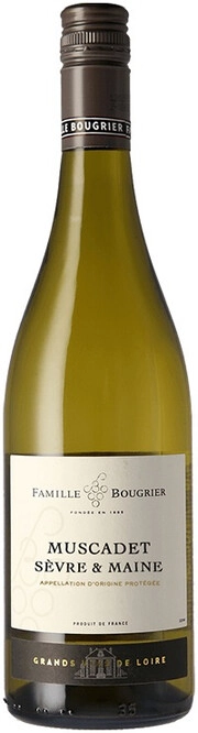 Вино  Famille Bougrier   Muscadet Sevre et Maine     2021 750 мл