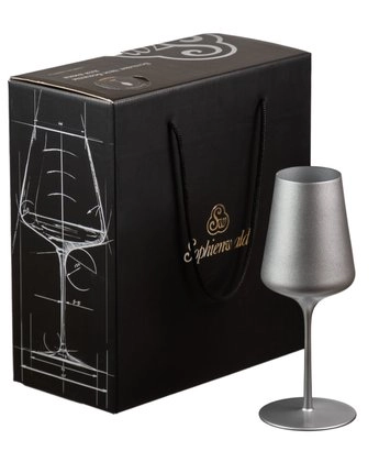 Набор  из 2-х  бокалов для  вина  Sophienwald Silver Line White wine  420 мл