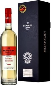Водка "Summum" Espelette Pepper Flavored  gift box   750 мл