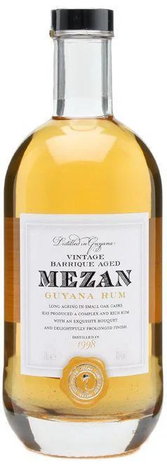 Ром Mezan  Guyana 1998 Мезан Гайана 1998  700 мл