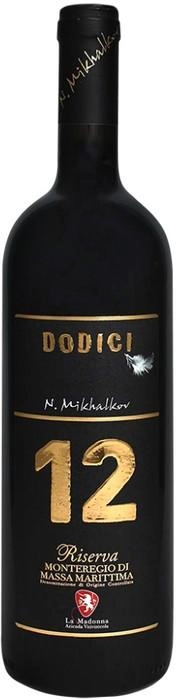 Вино La Madonna 12  Dodici Riserva Maremma Toscana  Ла Мадонна 12 Додичи Ризерва Маремма Тоскана  2012 750 мл