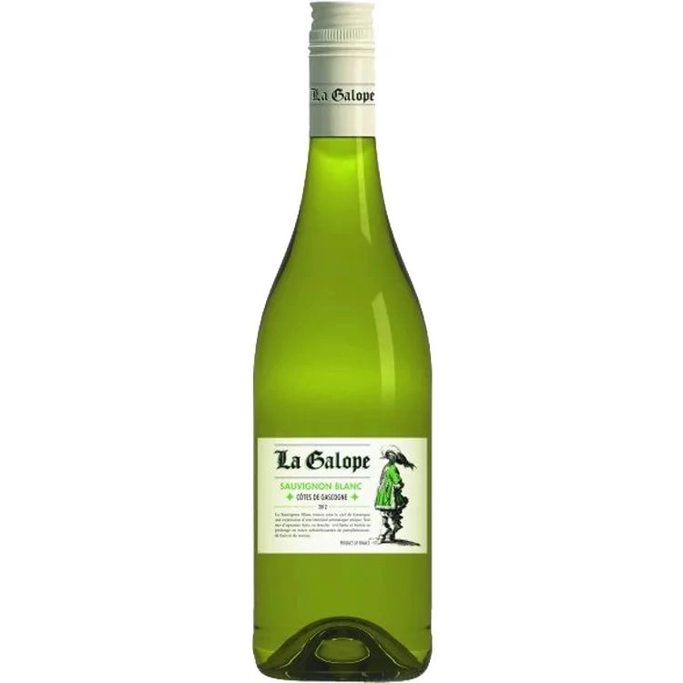 Вино La Galope  Sauvignon Blanc  Côtes de Gascogne IGP Ля Галоп  Совиньон Блан  Кот де Гасконь  2020  750 мл