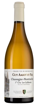 Вино Domaine Amiot Guy et Fils Chassagne-Montrachet Premier Cru  Les Caillerets AOC   2020 750 мл  13,5%