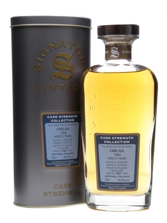 Виски Silver Seal, Caol Ila, Коал Ила, 1984,  Bourbon Hogshead  55,2% 70cl туба