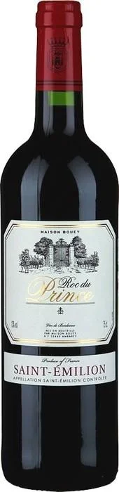 Вино Roc du Prince Saint-Emilion AOC Рок дю Пренс Сент-Эмилион 750 мл