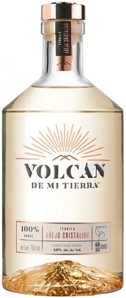 Текила  Volcan De Mi Tierra Anejo Cristalino   700 мл
