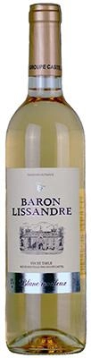 Вино Барон Лиссандр белое полусладкое 750 мл