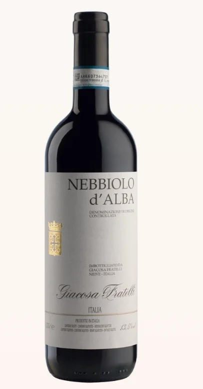 Вино Giacosa Fratelli Nebbiolo D'Alba DOC 2023  750 мл