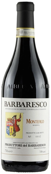 Вино Produttori del Barbaresco Barbaresco Riserva  Montefico DOCG  Продуттори дель Барбареско Барбареско Ризерва Монтефико 2016 750 мл