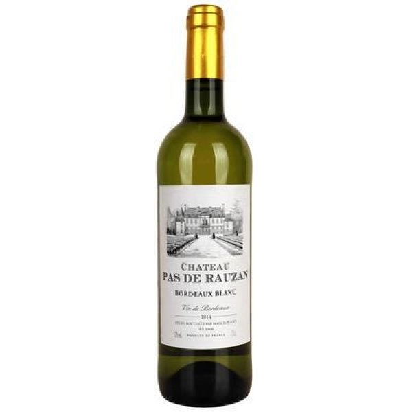Вино Maison Bouey  Chateau Pas de Rauzan Bordeaux Blanc Мезон Бойи  Шато Па де Розан Блан 2015 750 мл