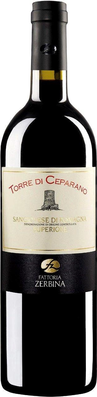 Вино Fattoria Zerbina, Sangiovese di Romagna Superiore "Torre di Ceparano"  2017 750 мл