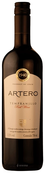 Вино Viñedos y Bodegas Muñoz  Artero Tempranillo  2021  750 мл