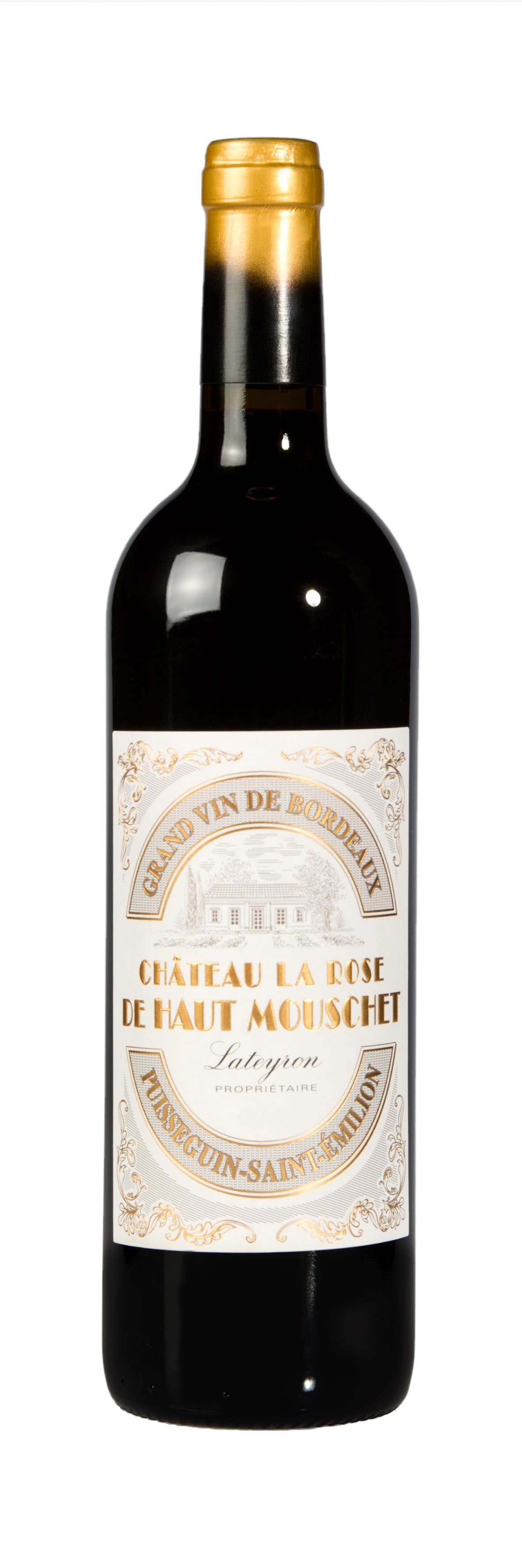 Вино  Chateau La Rose Haut Mouschet  Шато Ля Роз О Мушэ  красное  сухое    2012  750 мл