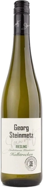 Вино " Georg Steinmetz" Riesling Halbtrocken Les Grands Chais de France  750 мл