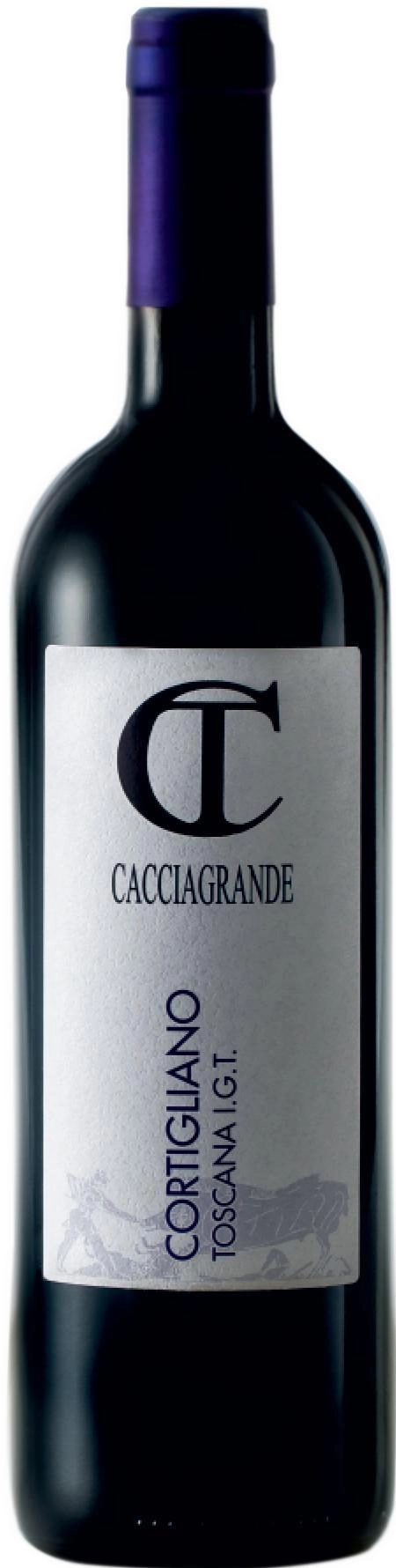 Вино Cacciagrande   IGT Cortigliano  Toscana   2018 750 мл