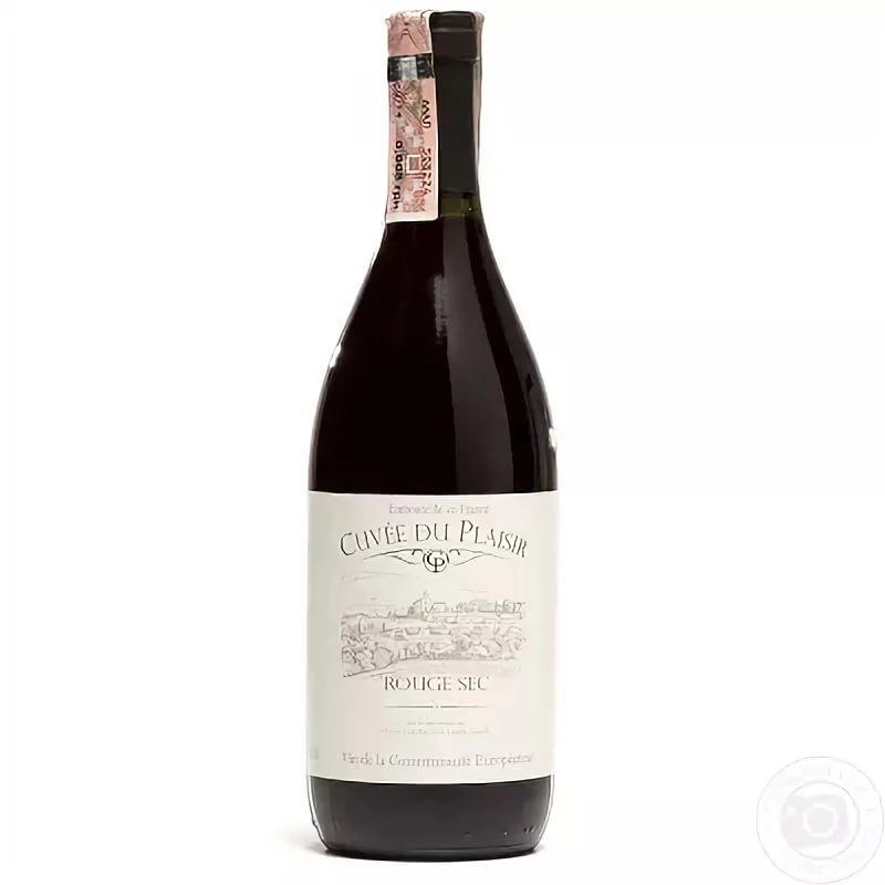 Вино Cuvee du Plaisir red dry  750 мл