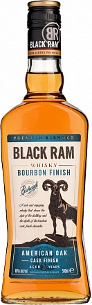 Виски Black Ram  Bourbon Finish 3 Years Old 500 мл 40%