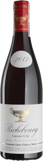 Вино Domaine Gros Frere et Soeur Richebourg Grand Cru   2019 750 мл 14%