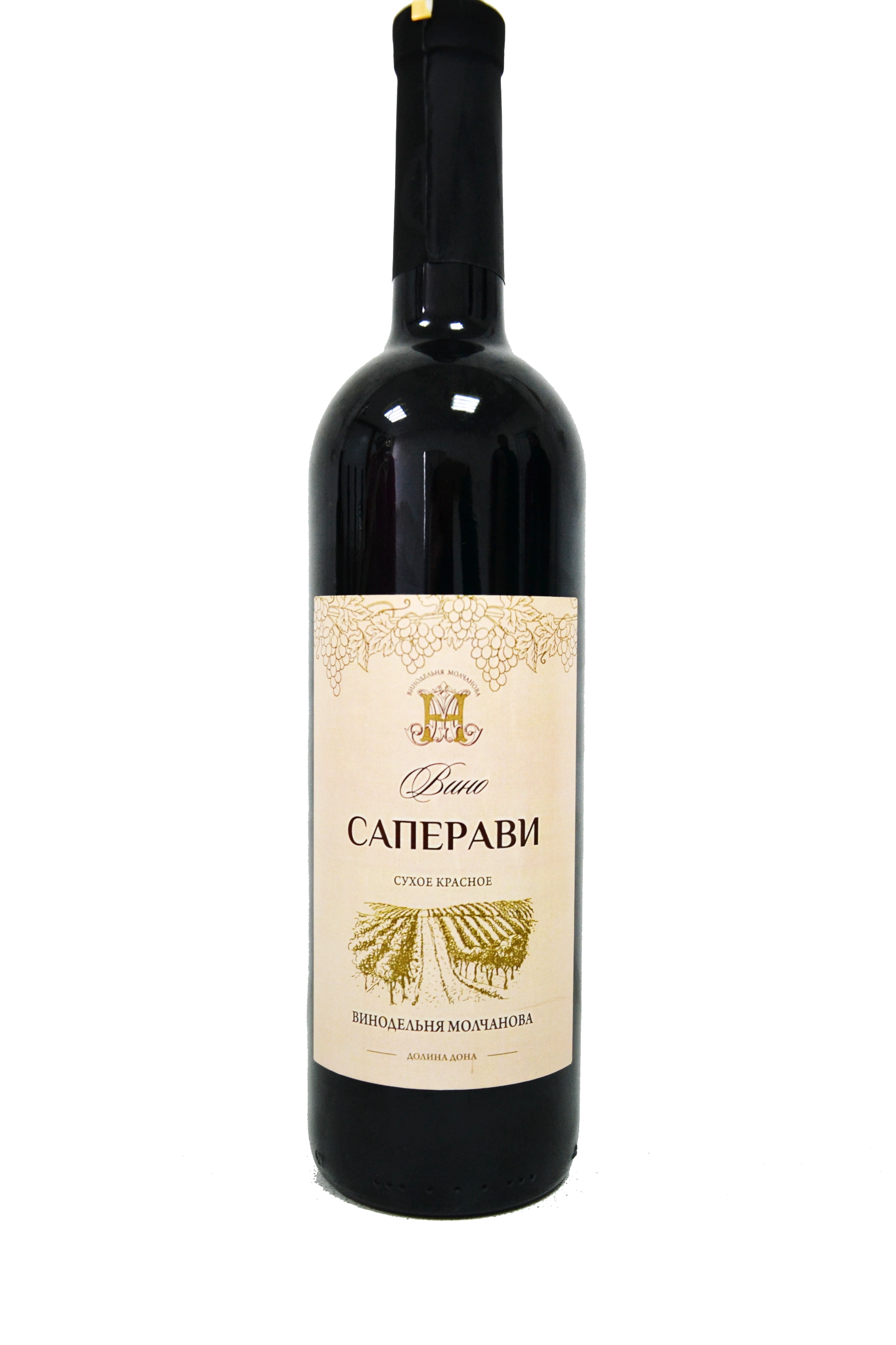 Вино Винодельня Николая Молчанова Саперави 750 мл