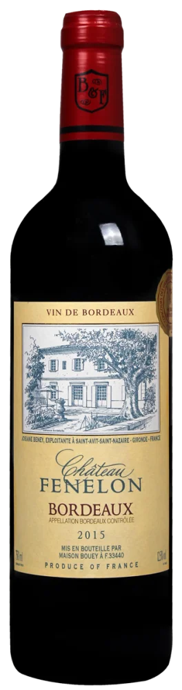 Вино Maison Bouey Chateau Fenelon  Bordeaux  Мезон Буэ Шато Фeнелон   2016 750 мл