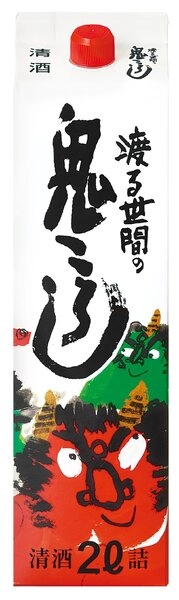 Саке  King Brewing Wataru Seken no Onikoroshi Tetra Pak  2000 мл  13,5%