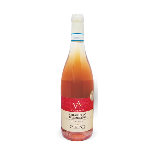 Вино ZENI VIGNEALTE BARDOLINO CHIARETTO CLASSICO  ДЗЕНИ ВИНЬЕАЛЬТЕ БАРДОЛИНО КЬЯРЕТТО КЛАССИКО  розовое сухое  750 мл