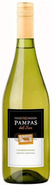 Вино белое сухое Pampas del Sur, "Vineyard's Expressions" Chardonnay Пампас дель Сур, "Виньярдс Экспрешнс" Шардоне, 750 мл
