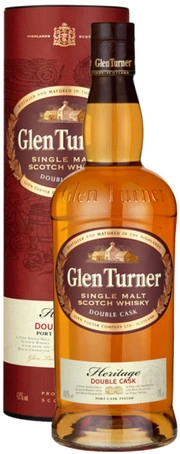 Виски Glen Turner Heritage Double Cask in tube  700 мл