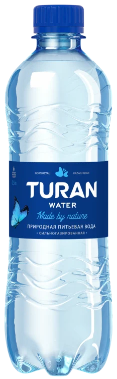 Вода минеральная Тuran газированная ПЭТ 500 мл