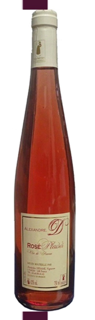 Вино  Alexandre Déramé Rosé Plaisir 2022 750 мл 12%