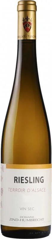 Вино Zind-Humbrecht, Riesling "Terroir d'Alsace", Alsace AOC, Зинд-Умбрехт, Рислинг "Терруар д'Эльзас", 2012, 750 мл